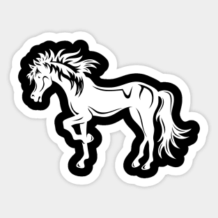 Beauty Horse Sticker